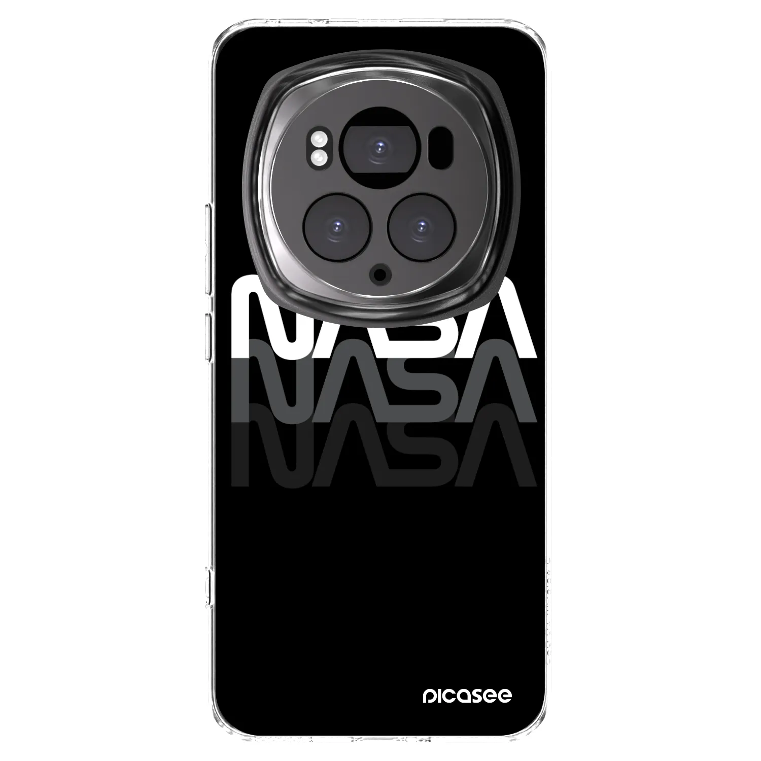Picasee husă transparentă din silicon pentru Honor Magic6 Pro - NASA Triple