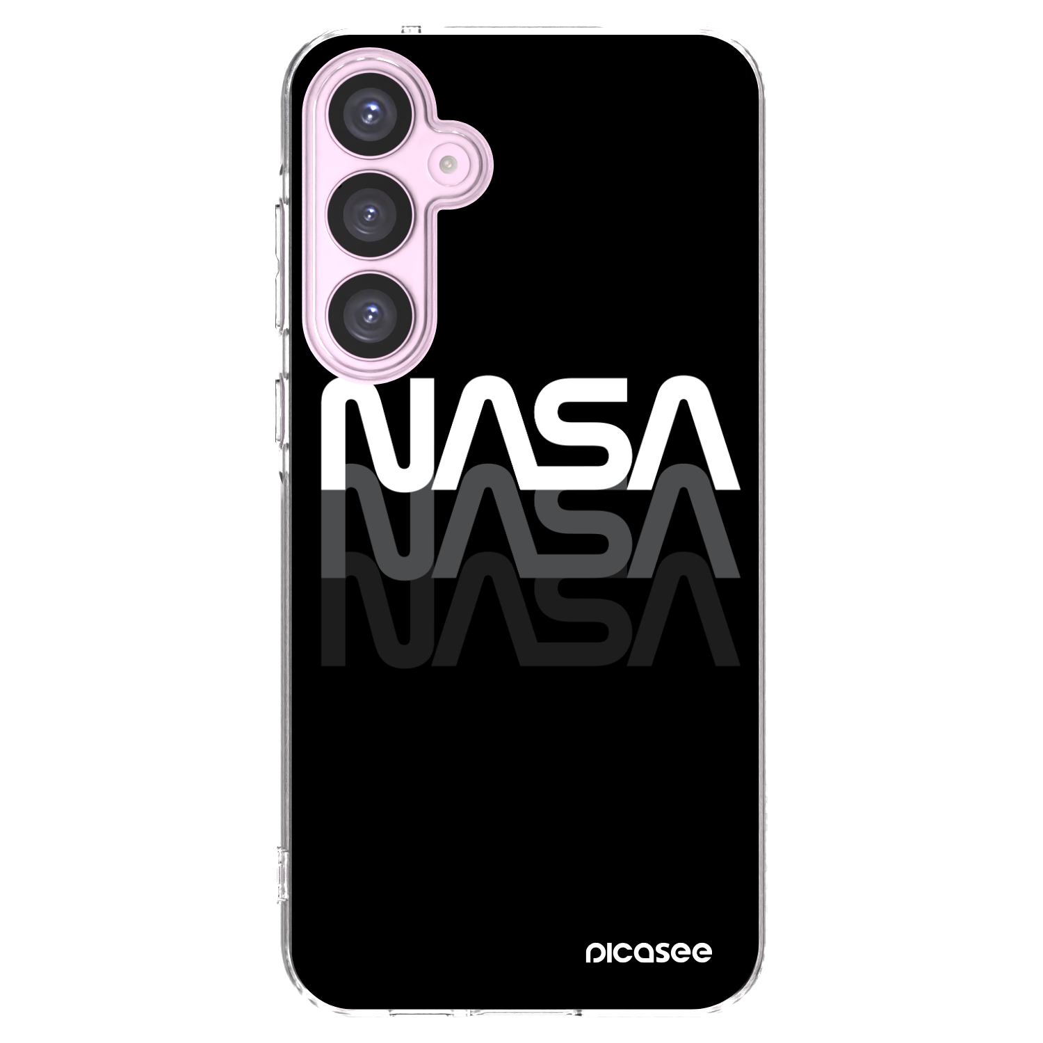 Picasee husă transparentă din silicon pentru Samsung Galaxy A55 5G A556B - NASA Triple
