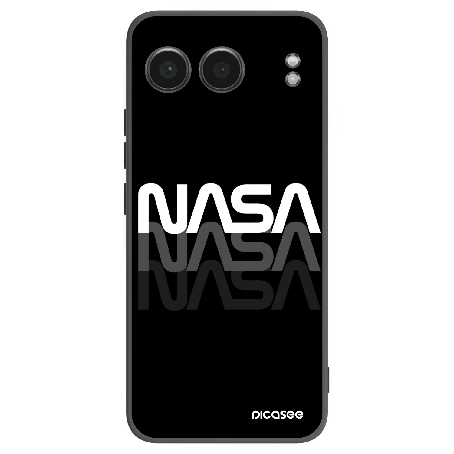 Picasee husă neagră din silicon pentru OnePlus Nord 4 - NASA Triple