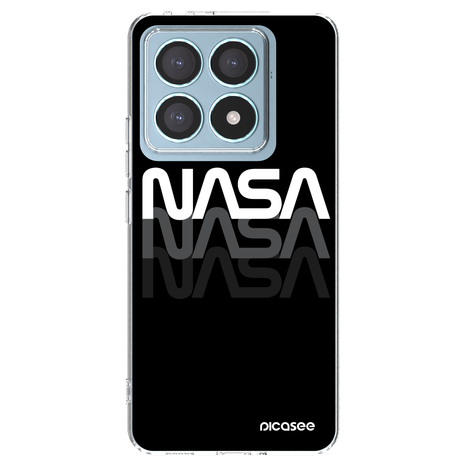 Picasee husă transparentă din silicon pentru Xiaomi 14T Pro - NASA Triple