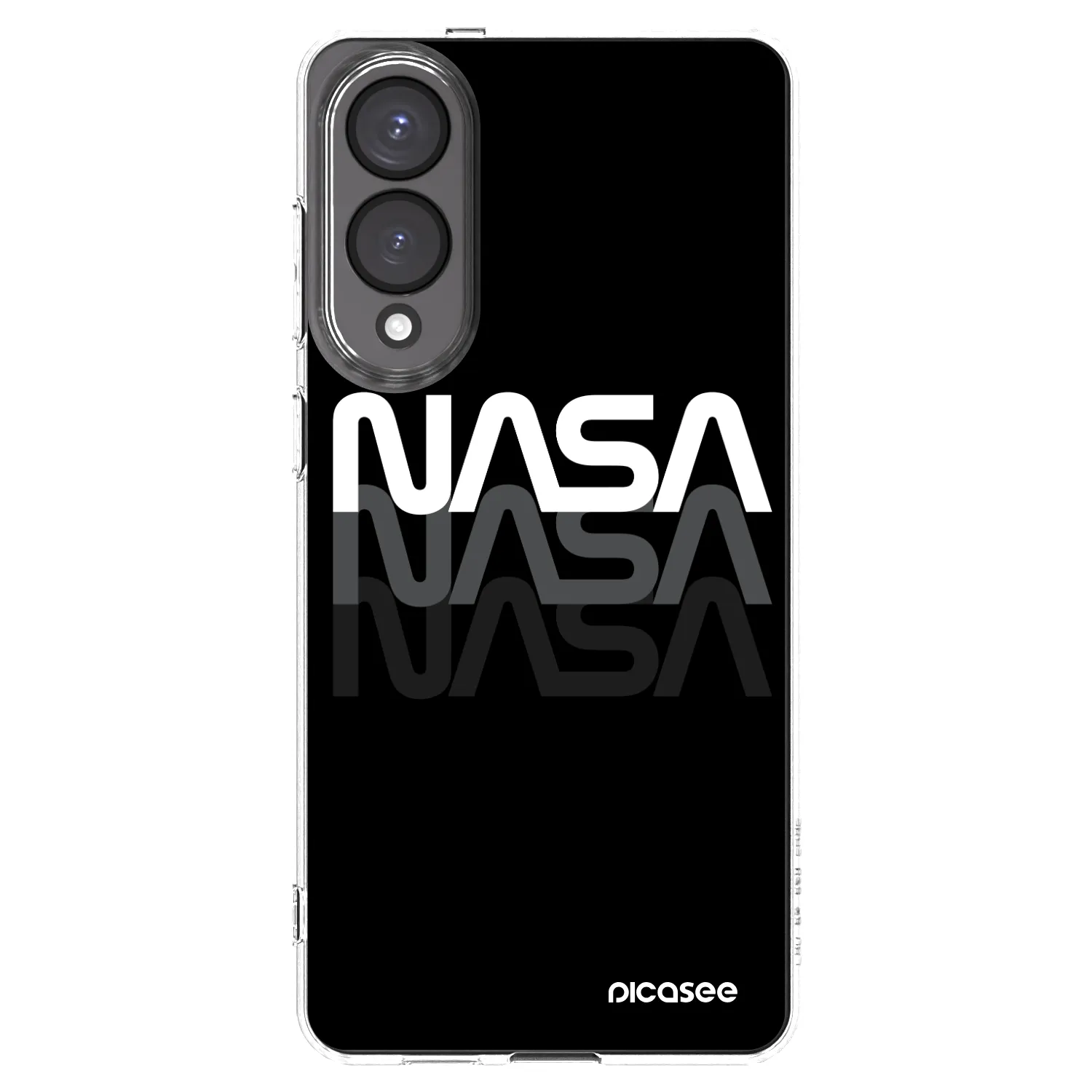 Picasee husă transparentă din silicon pentru Samsung Galaxy S25 Edge 5G - NASA Triple