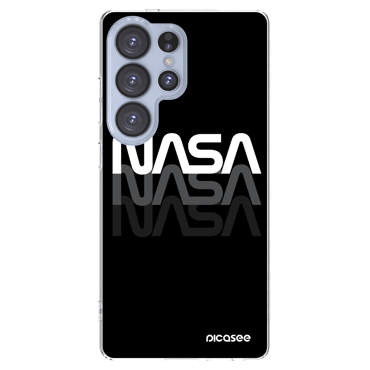 Picasee husă transparentă din silicon pentru Samsung Galaxy S25 Ultra 5G - NASA Triple