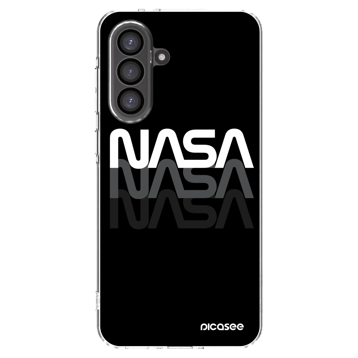Picasee husă transparentă din silicon pentru Samsung Galaxy A56 5G A566B - NASA Triple