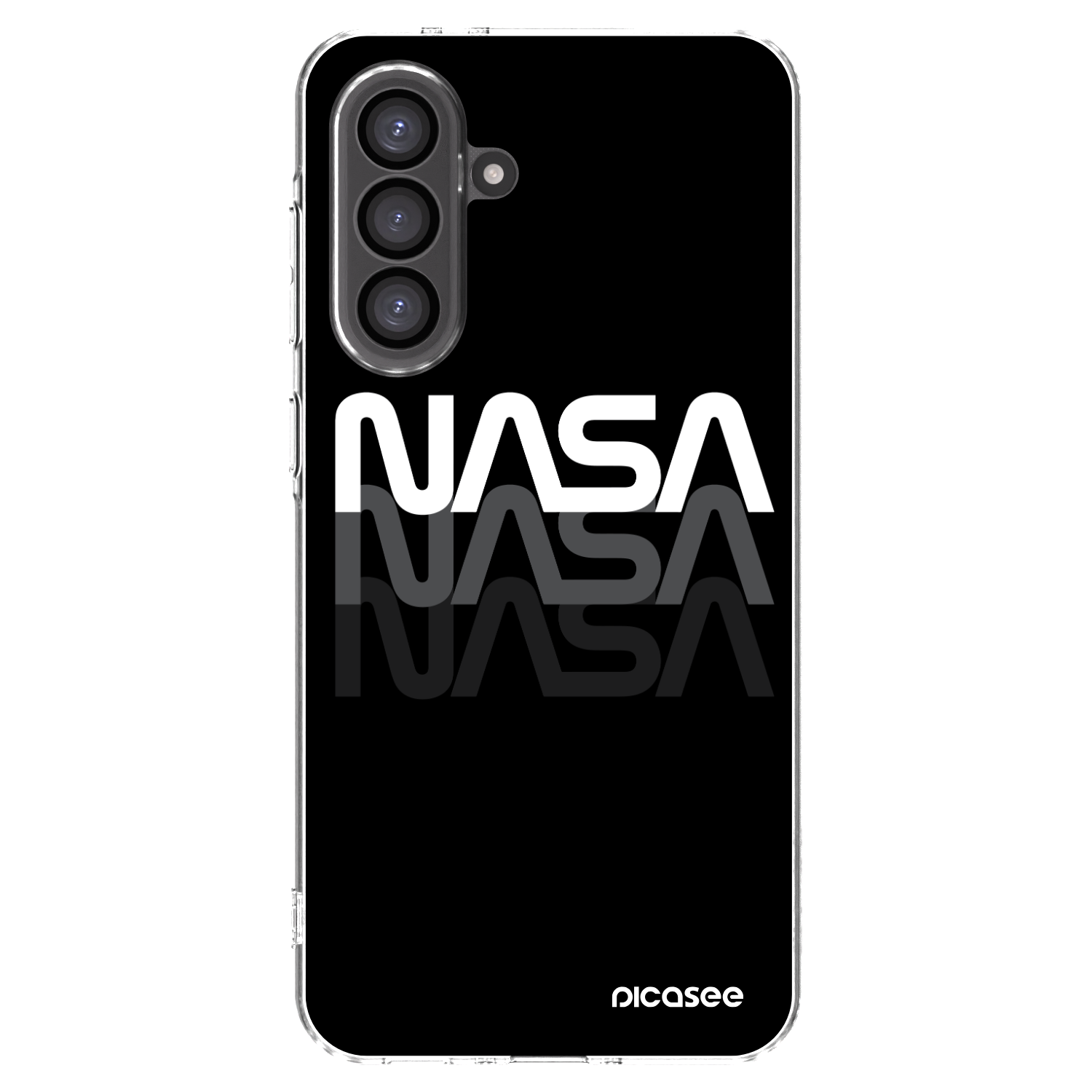 Picasee husă transparentă din silicon pentru Samsung Galaxy A36 5G - NASA Triple