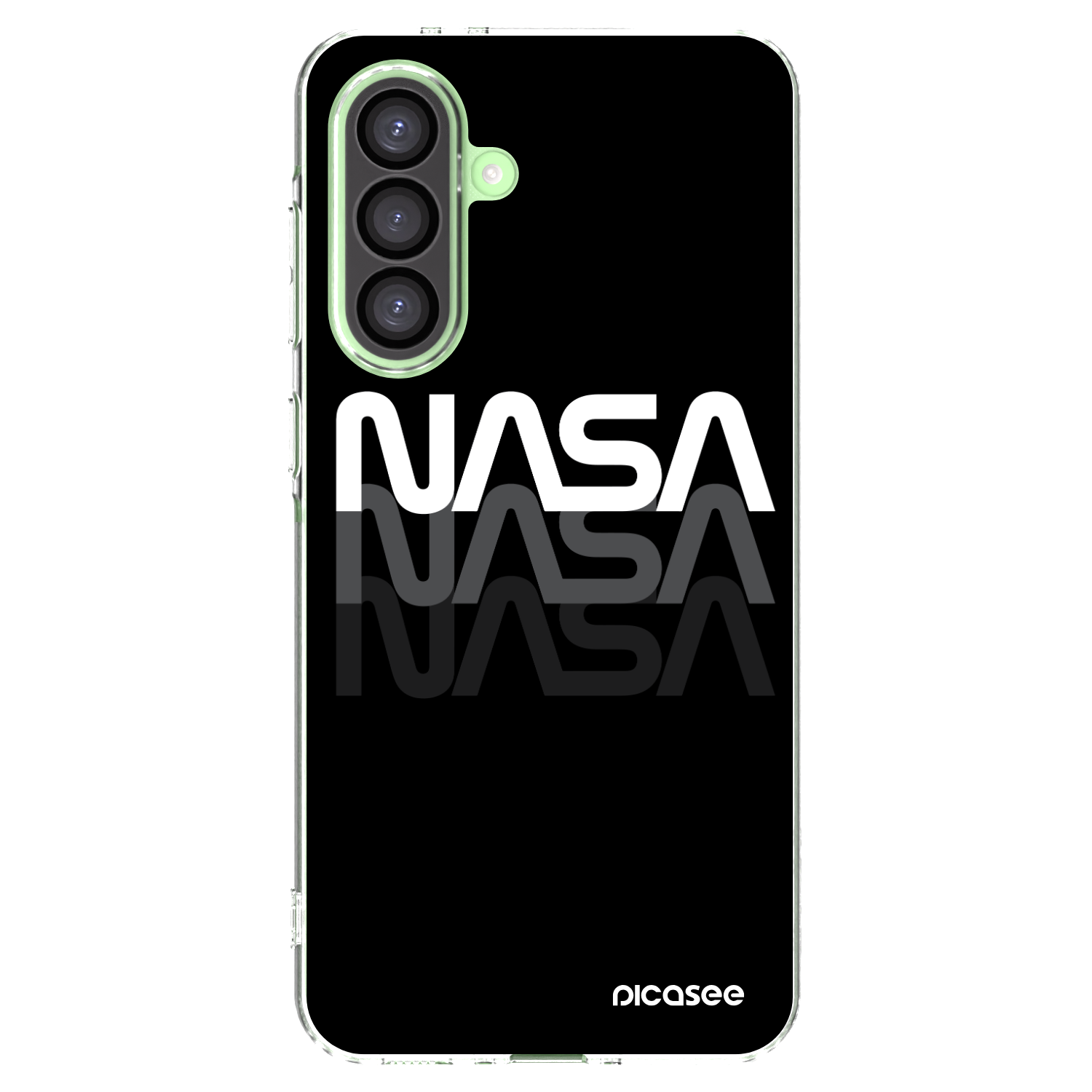 Picasee husă transparentă din silicon pentru Samsung Galaxy A26 5G A266B - NASA Triple