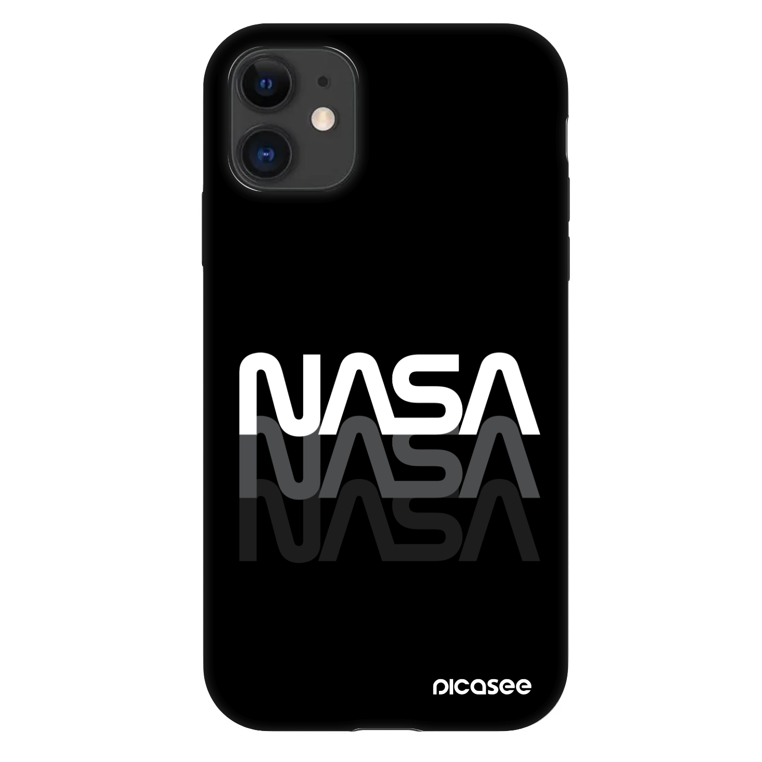 Picasee Fashion Case pentru Apple iPhone 11 - NASA Triple
