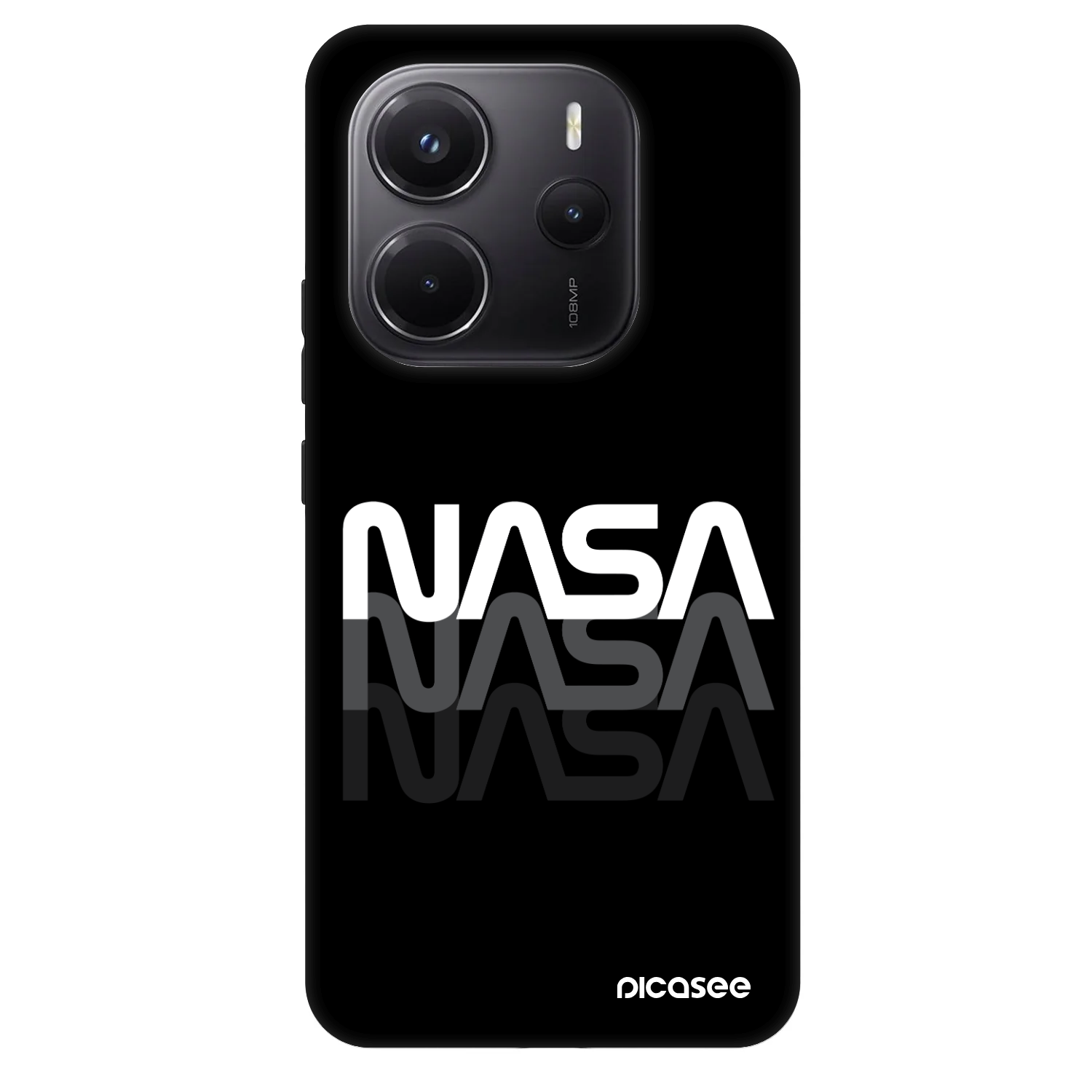 Picasee Fashion Case pentru Xiaomi Redmi Note 14 5G - NASA Triple