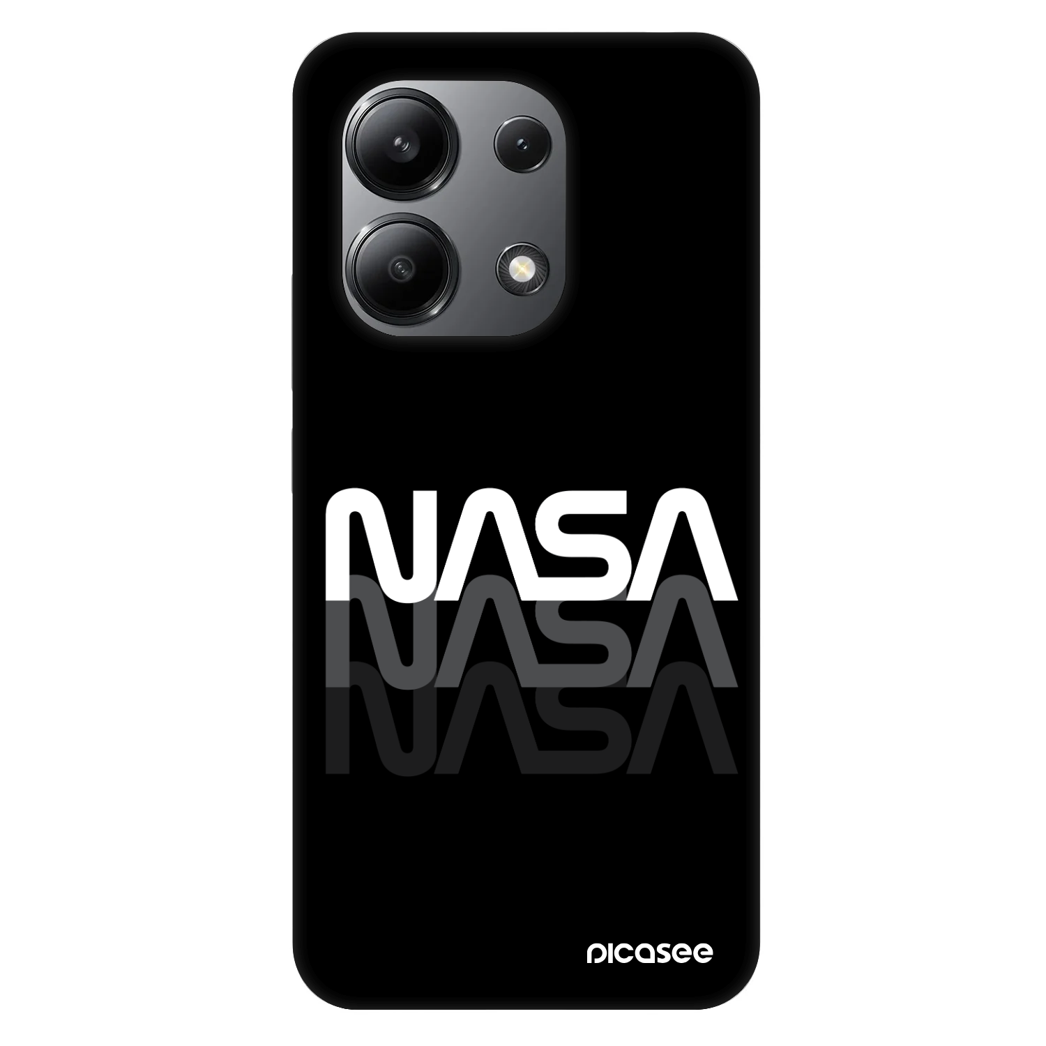 Picasee Fashion Case pentru Xiaomi Redmi Note 13 4G - NASA Triple