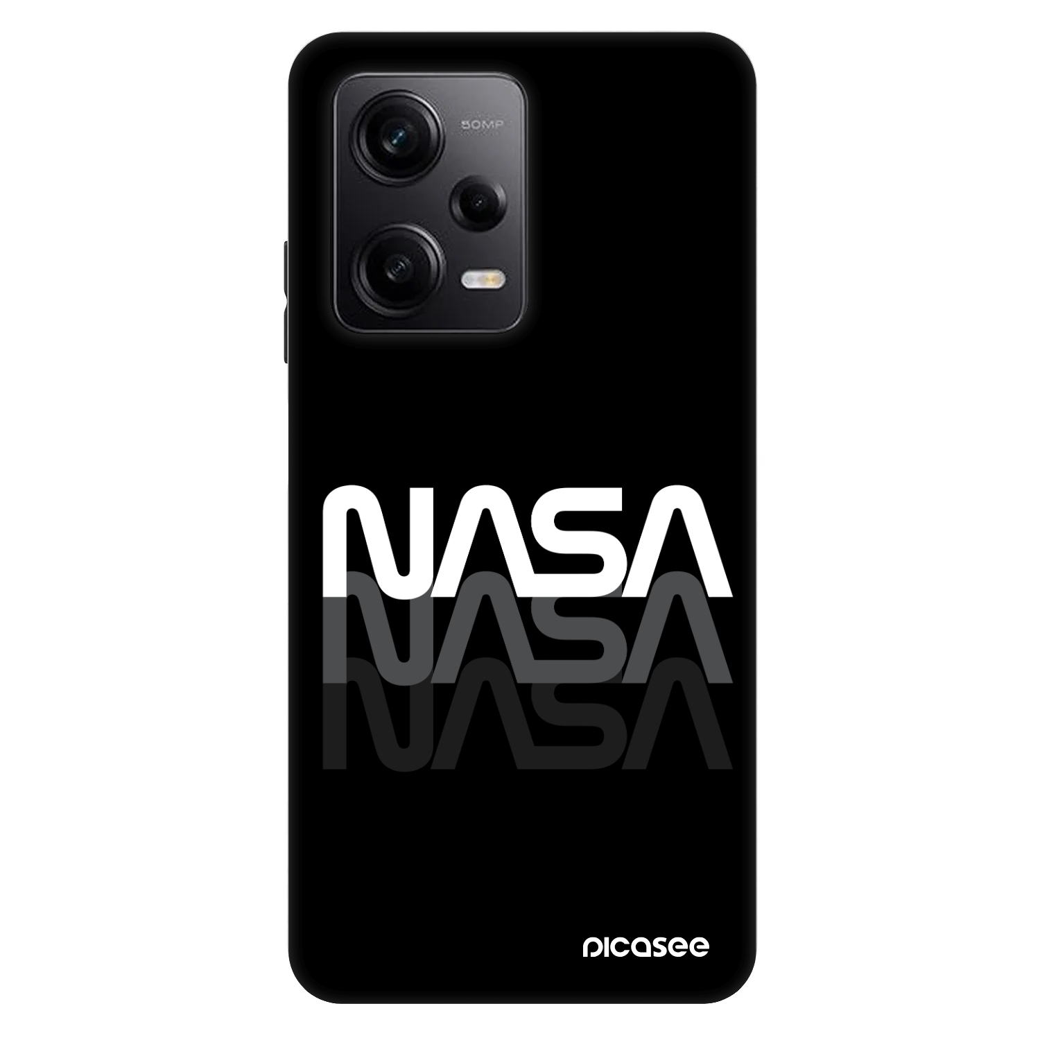 Picasee Fashion Case pentru Xiaomi Redmi Note 12 Pro+ 5G - NASA Triple