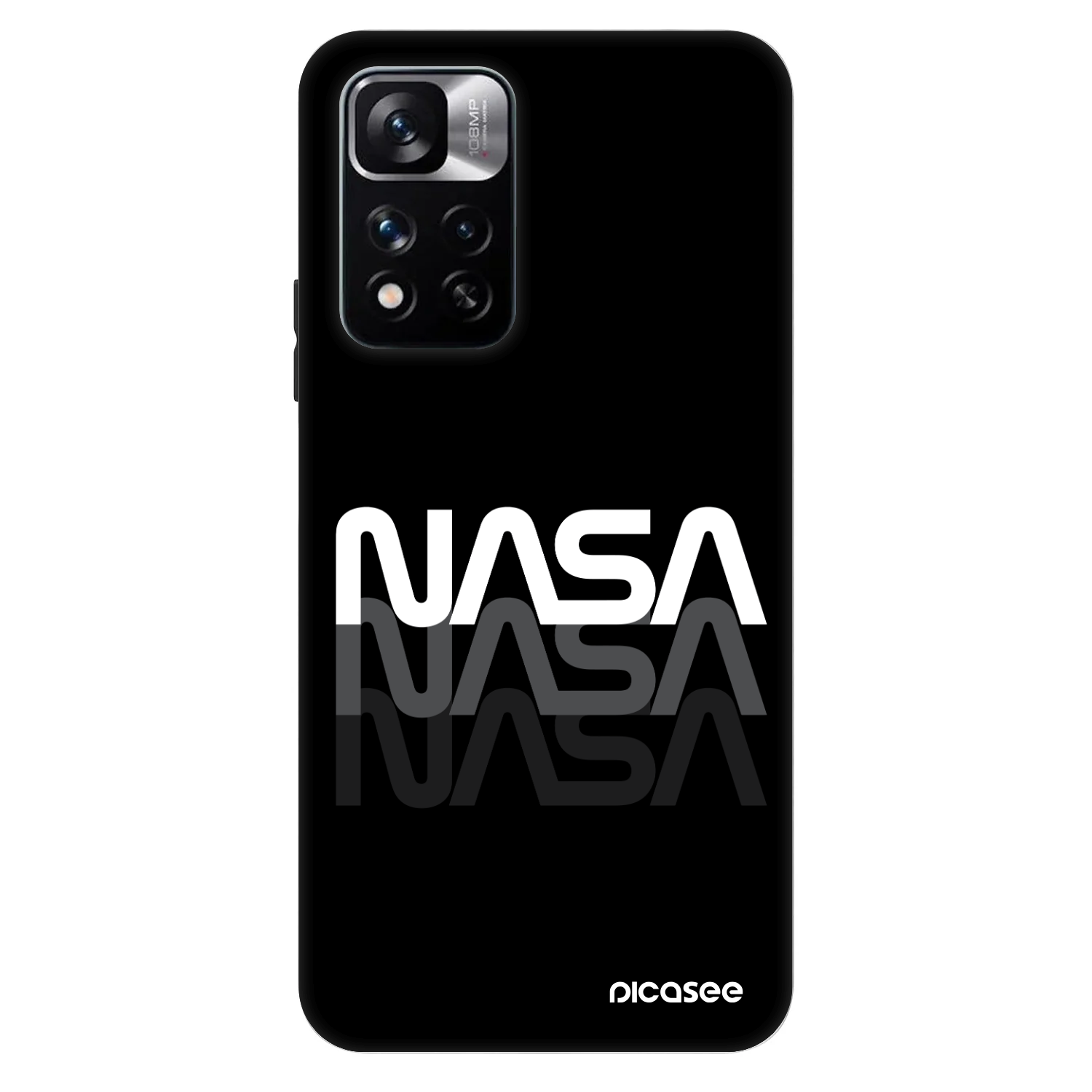 Picasee Fashion Case pentru Xiaomi Redmi Note 11 Pro 5G - NASA Triple