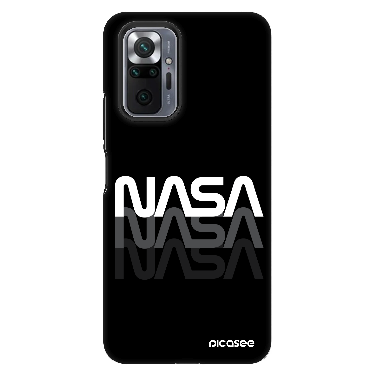 Picasee Fashion Case pentru Xiaomi Redmi Note 10 Pro - NASA Triple