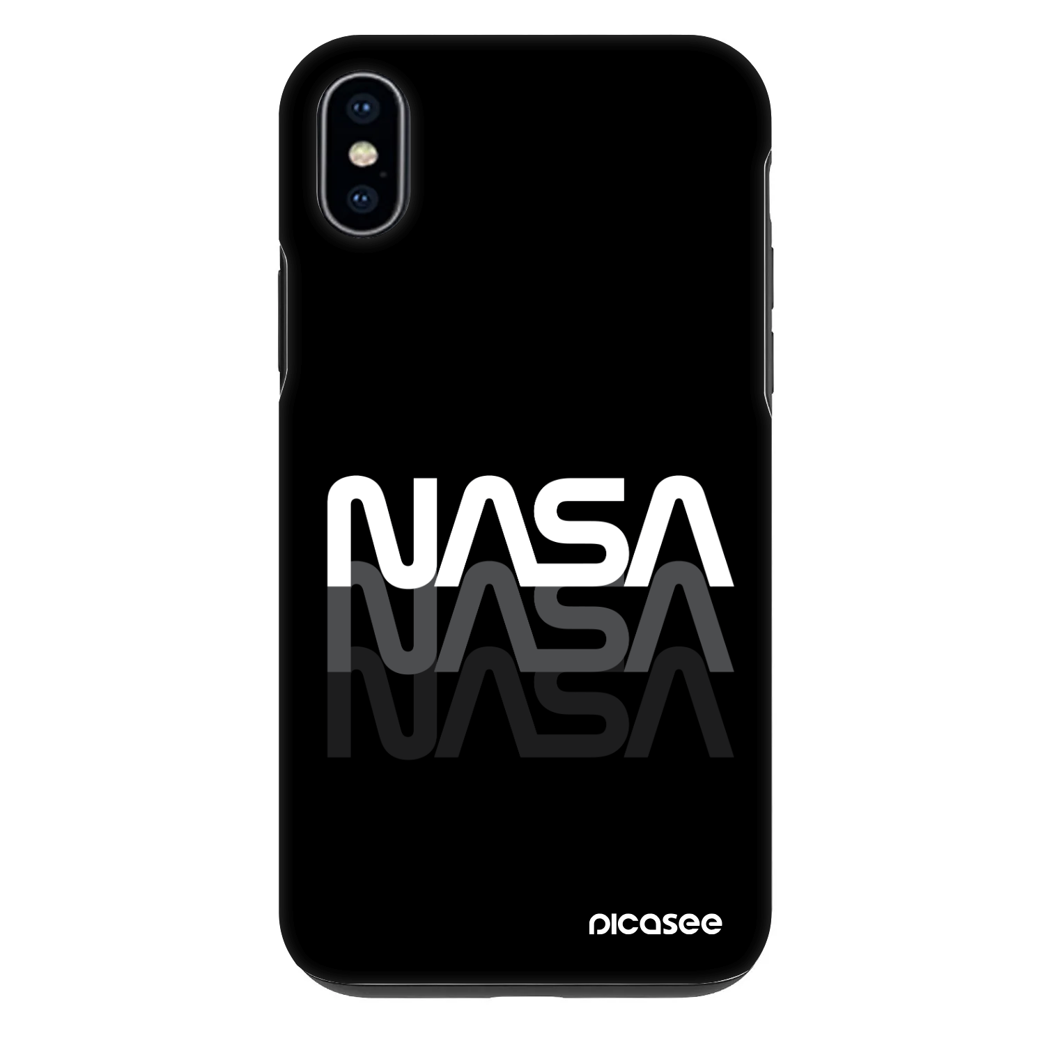 Picasee Fashion Case pentru Apple iPhone XS Max - NASA Triple