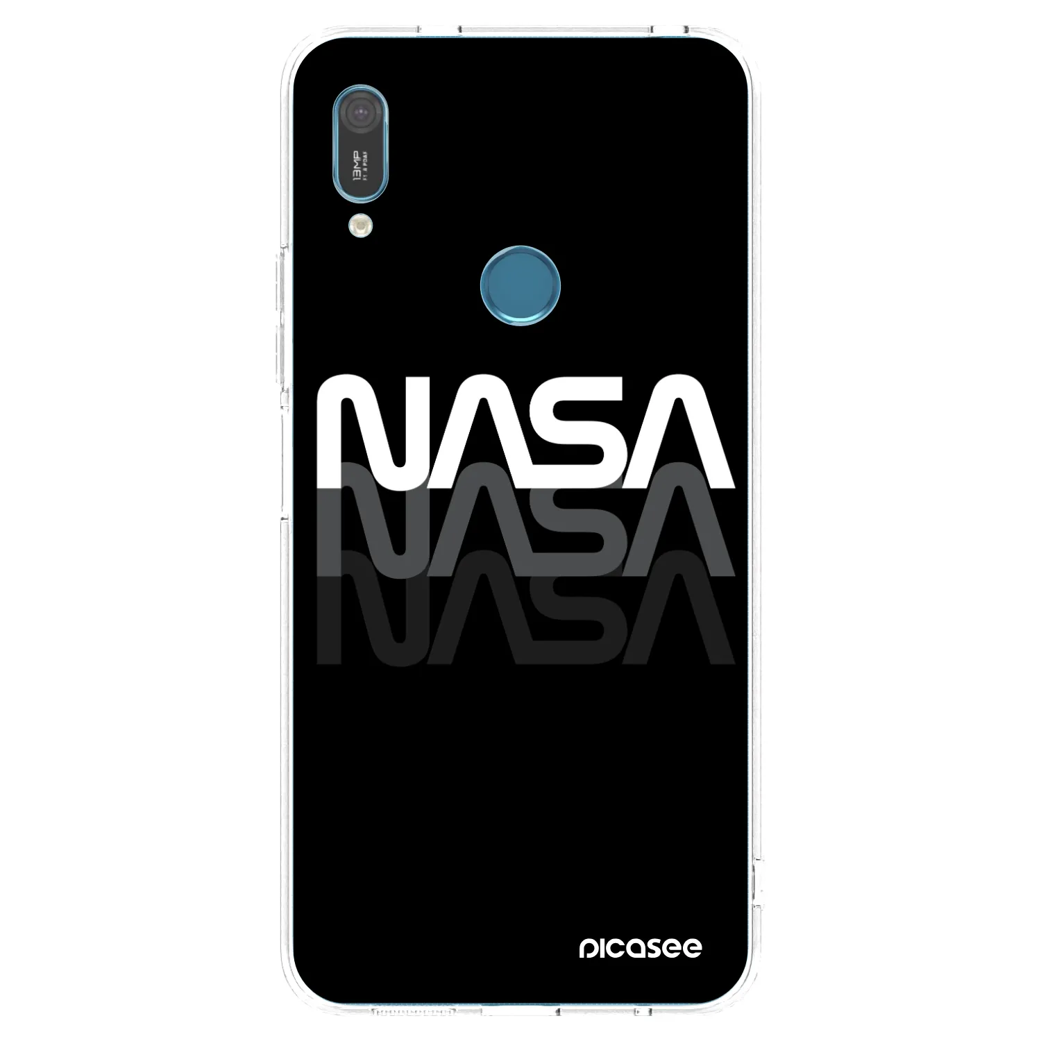 Picasee husă transparentă din silicon pentru Huawei Y6 2019 - NASA Triple