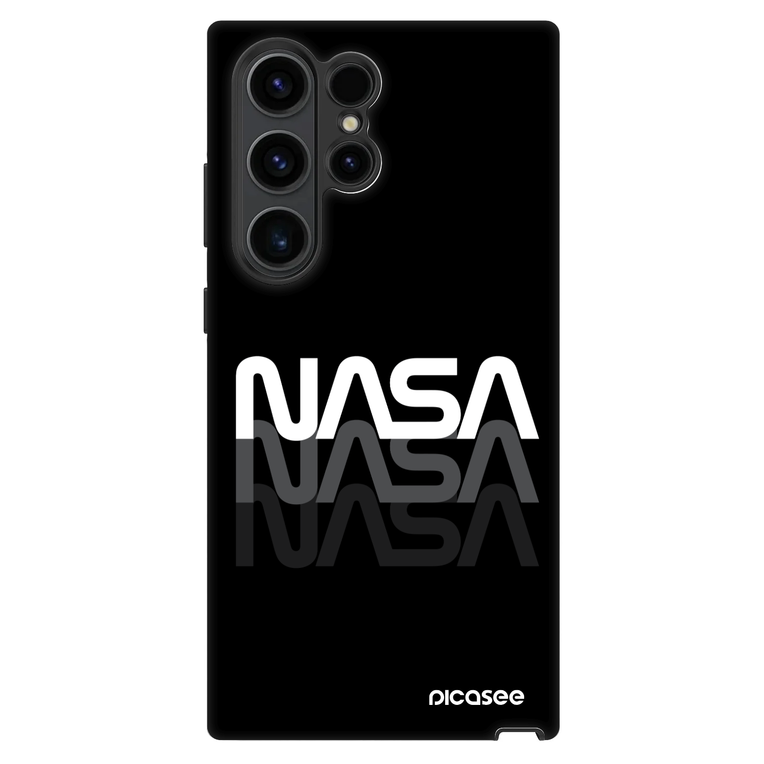 Picasee Fashion Case pentru Samsung Galaxy S23 Ultra 5G - NASA Triple