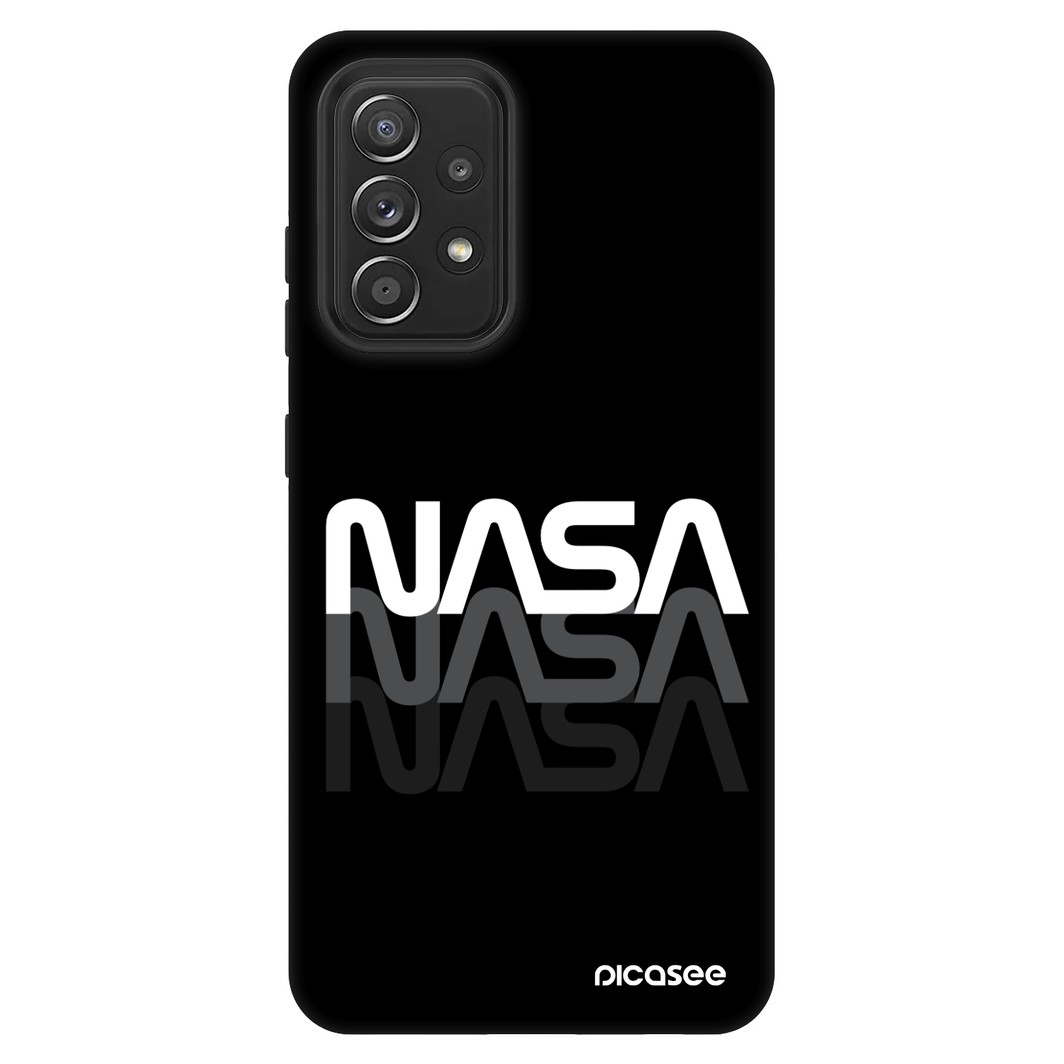 Picasee Fashion Case pentru Samsung Galaxy A52s 5G A528B - NASA Triple
