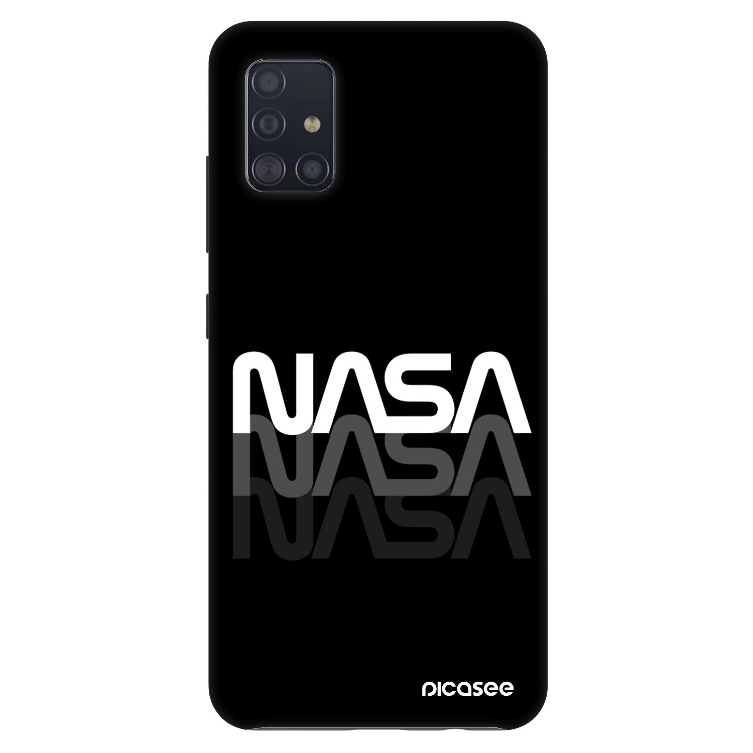 Picasee Fashion Case pentru Samsung Galaxy A51 A515F - NASA Triple
