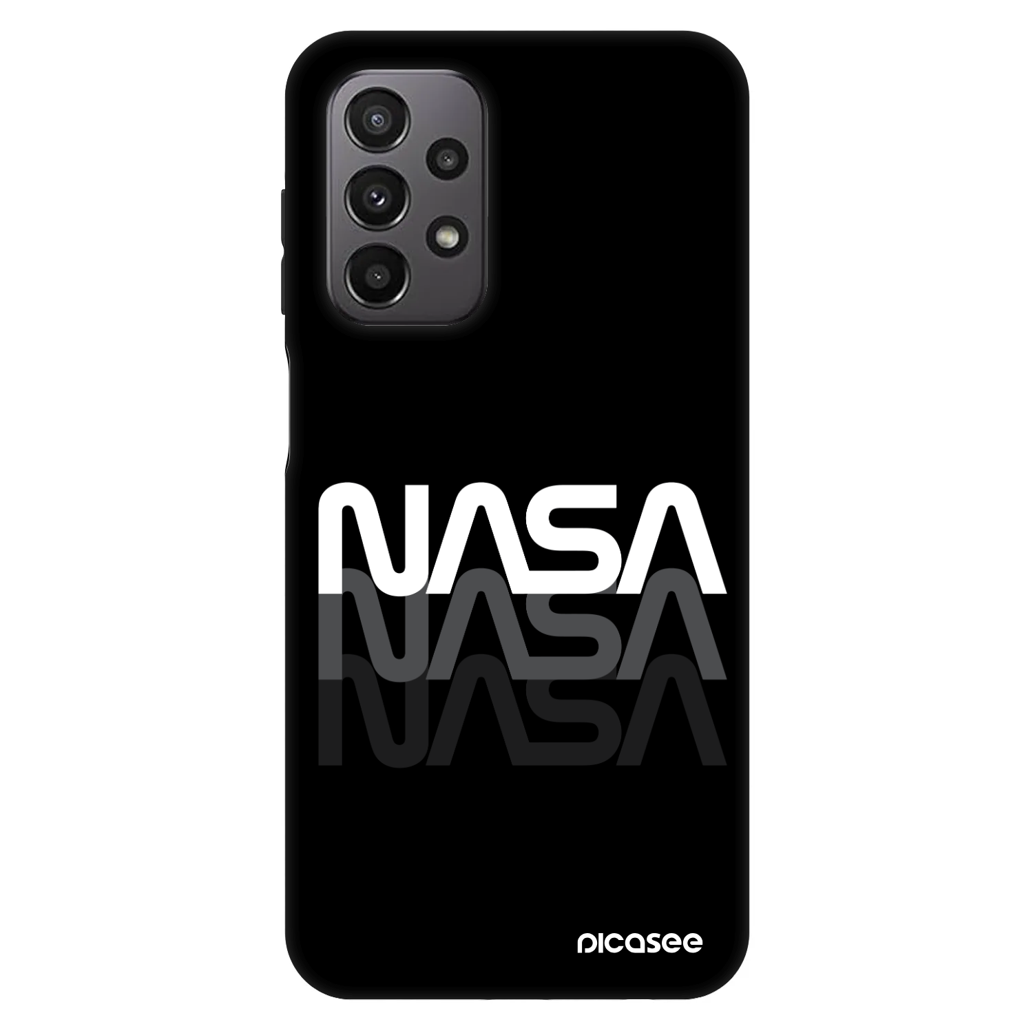 Picasee Fashion Case pentru Samsung Galaxy A23 A236B 5G - NASA Triple