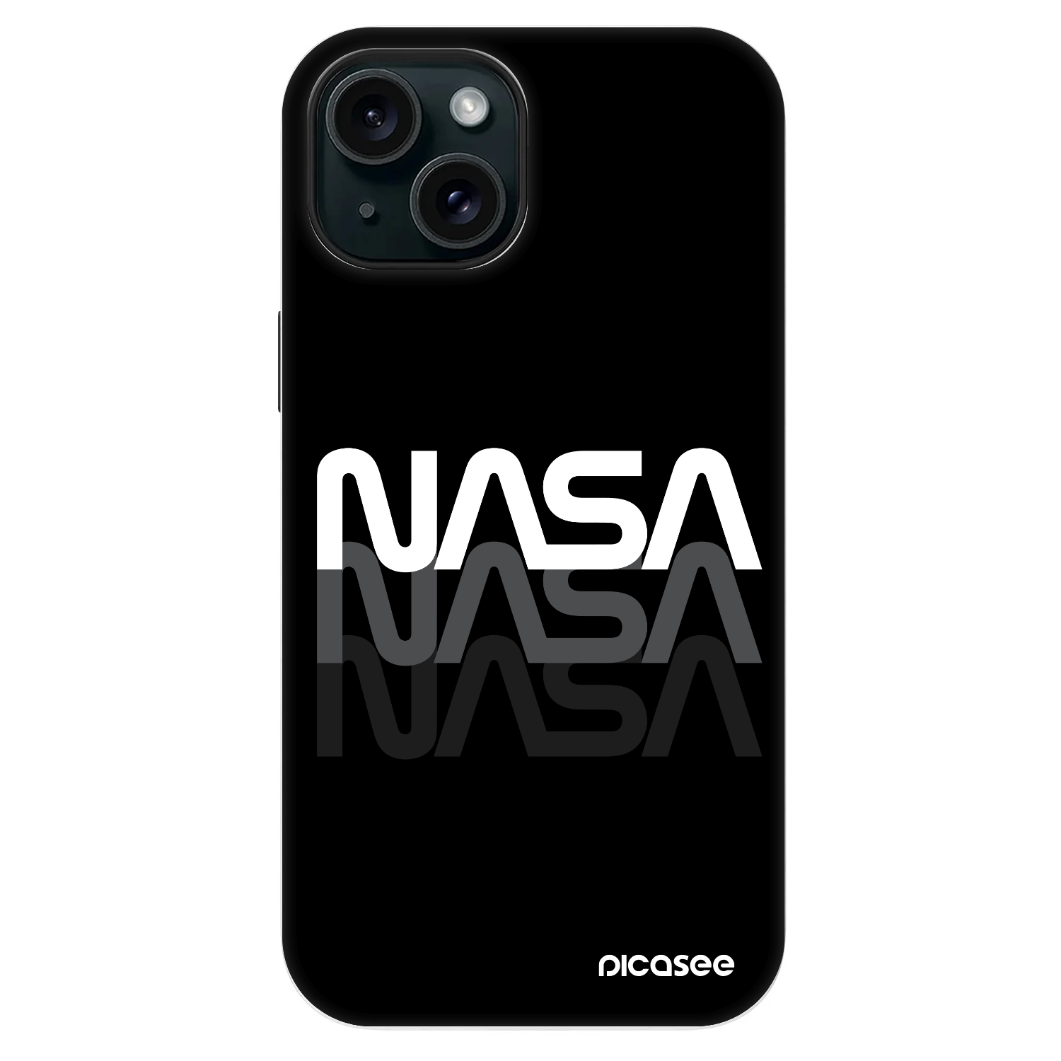 Picasee Fashion Case MagSafe pentru Apple iPhone 13 - NASA Triple