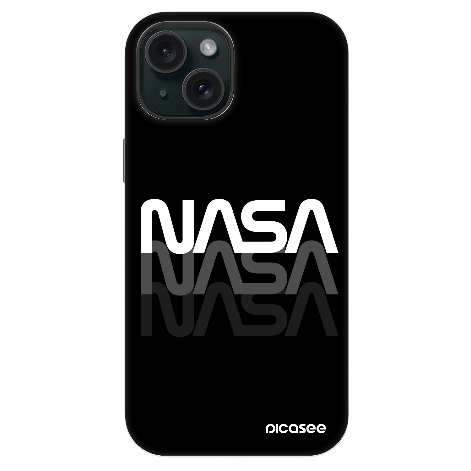 Picasee Fashion Case MagSafe pentru Apple iPhone 14 - NASA Triple