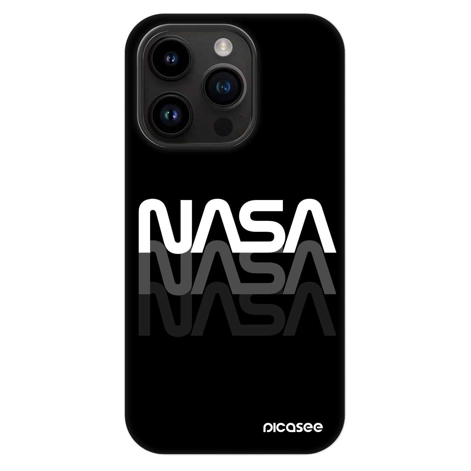 Picasee Fashion Case MagSafe pentru Apple iPhone 14 Pro - NASA Triple