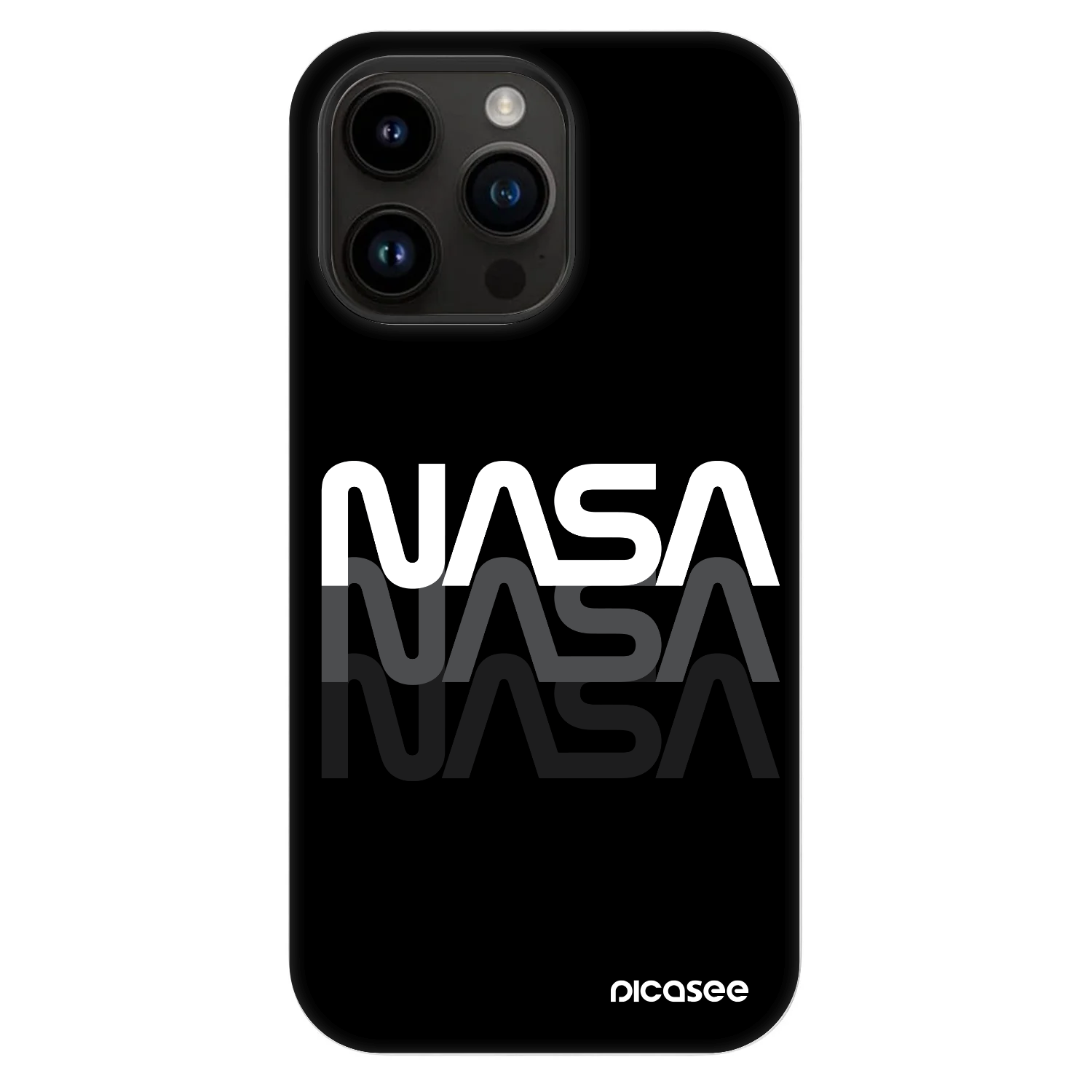 Picasee Fashion Case MagSafe pentru Apple iPhone 14 Pro Max - NASA Triple