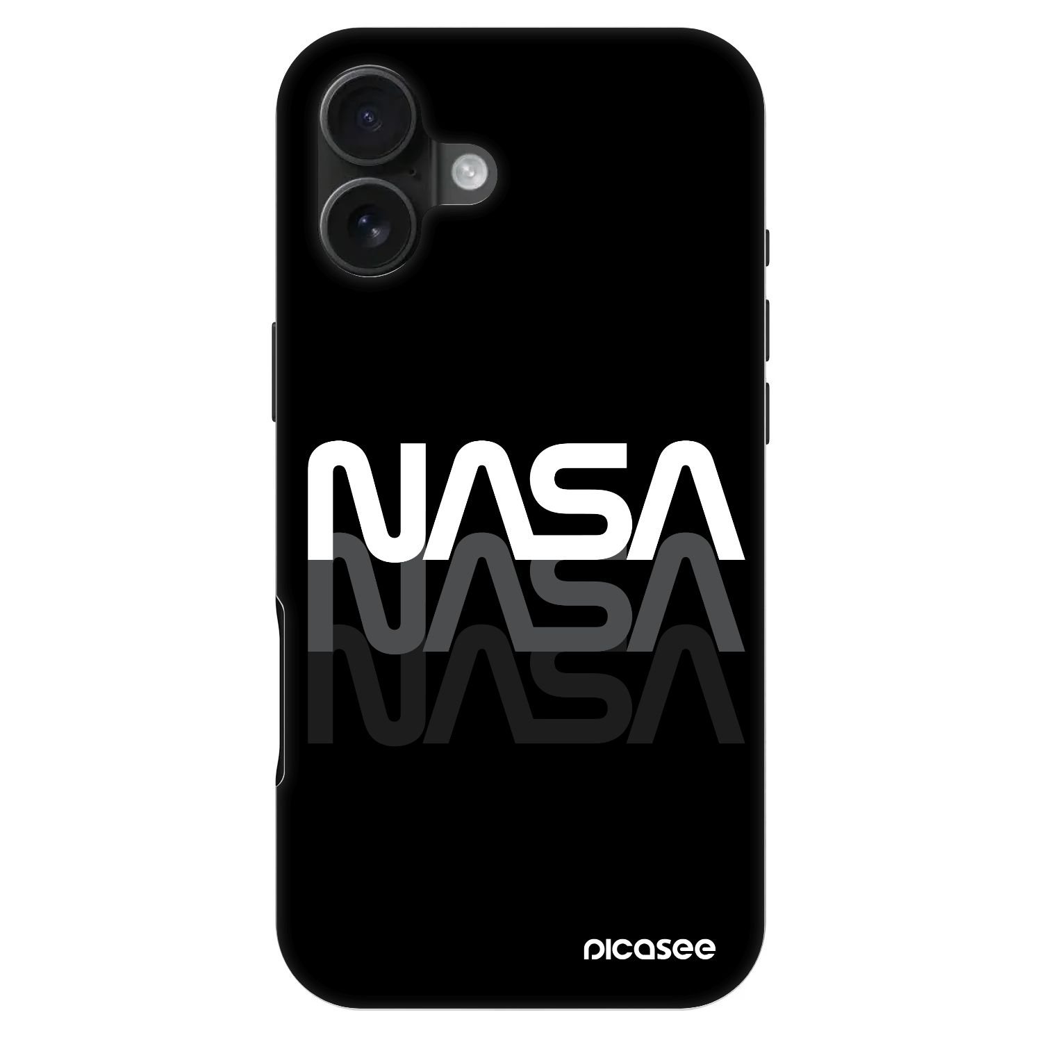 Picasee Fashion Case MagSafe pentru Apple iPhone 16 Plus - NASA Triple