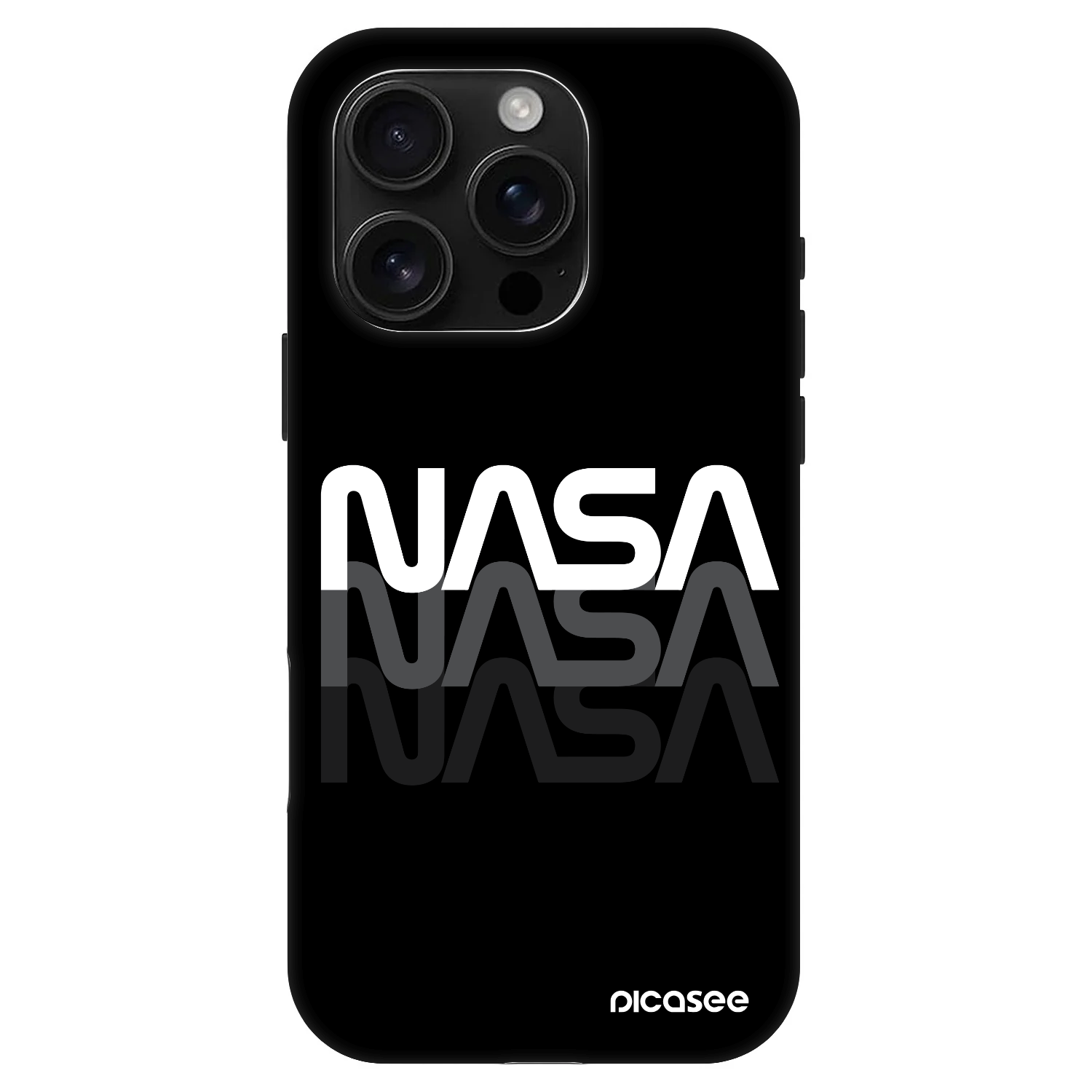 Picasee Fashion Case MagSafe pentru Apple iPhone 16 Pro - NASA Triple