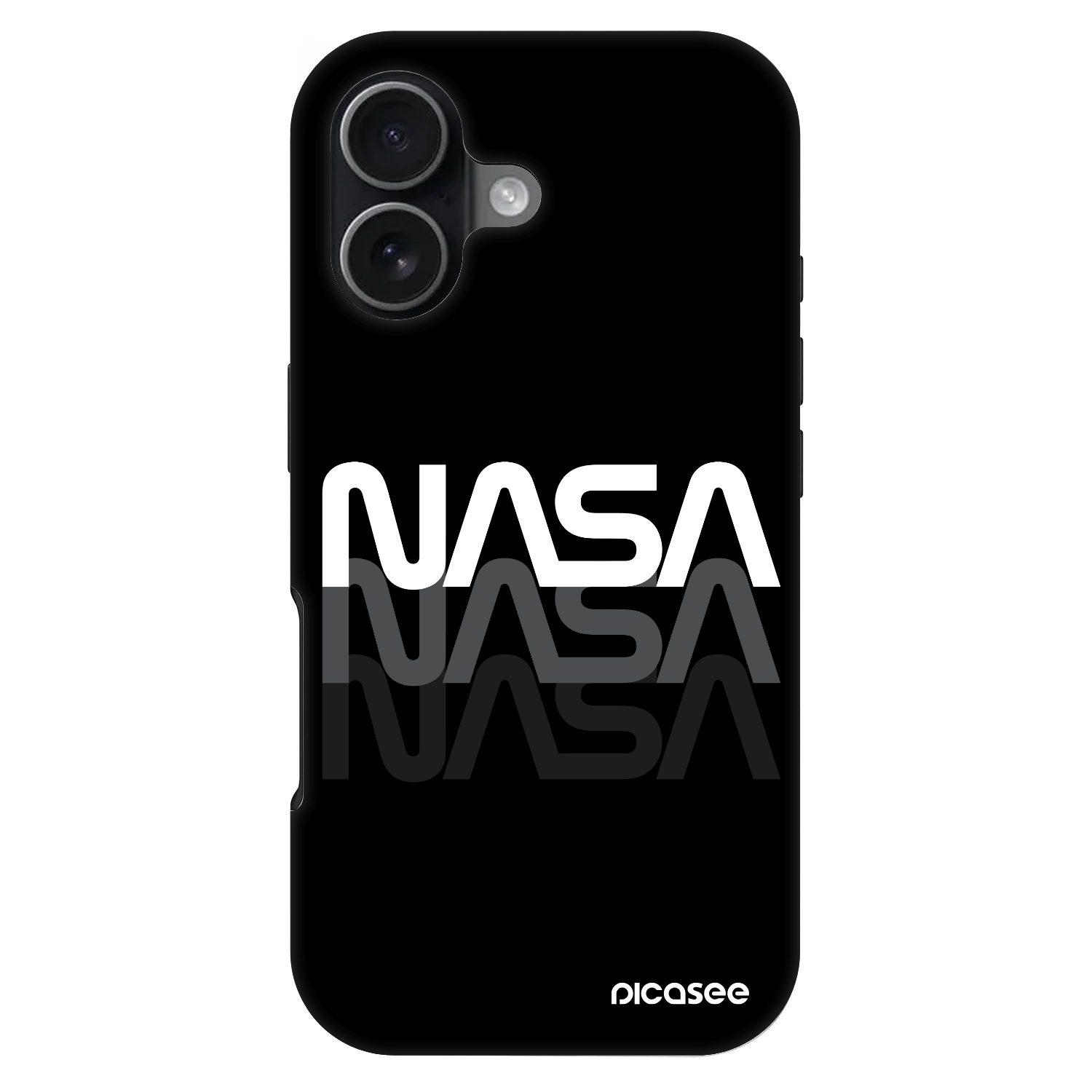 Picasee Fashion Case MagSafe pentru Apple iPhone 17 - NASA Triple