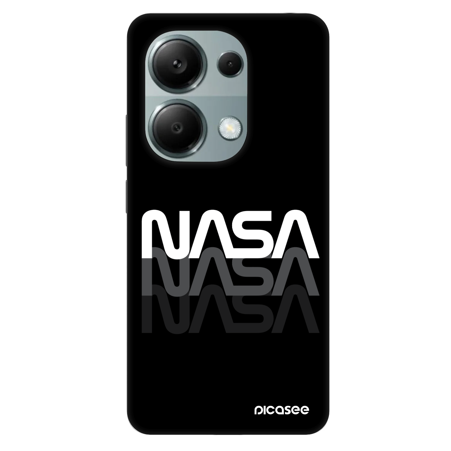 Picasee Fashion Case pentru Xiaomi Redmi Note 13 Pro 4G - NASA Triple