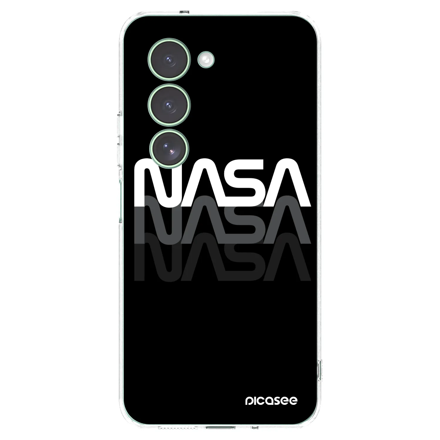 Picasee husă transparentă din silicon pentru Xiaomi Redmi 15 5G - NASA Triple