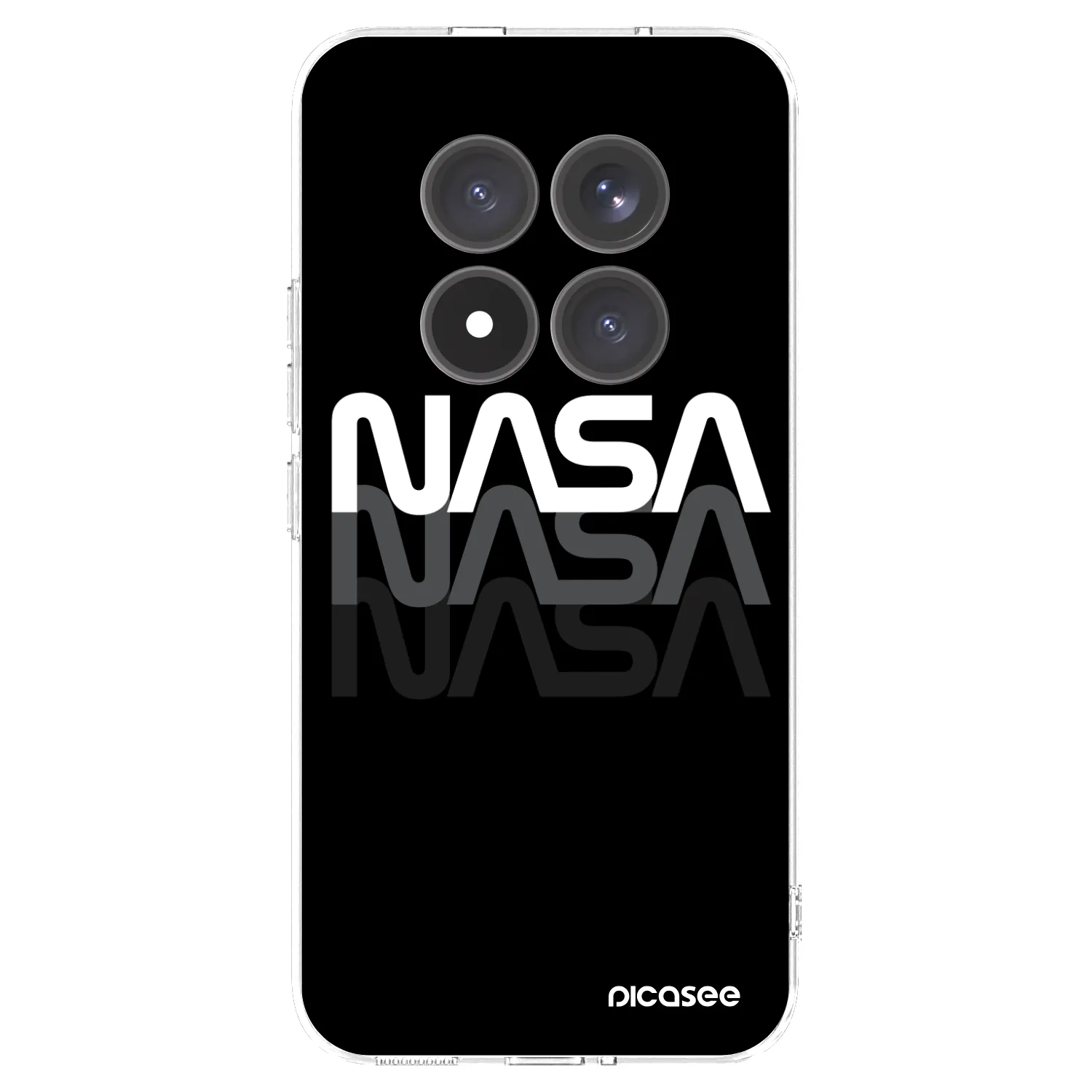 Picasee husă transparentă din silicon pentru Xiaomi Redmi Note 15 Pro+ - NASA Triple