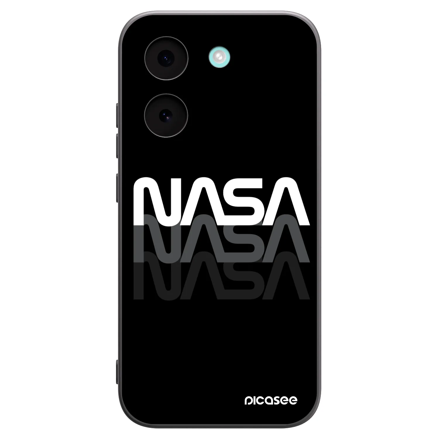 Picasee husă neagră din silicon pentru Xiaomi Poco X8 Pro - NASA Triple
