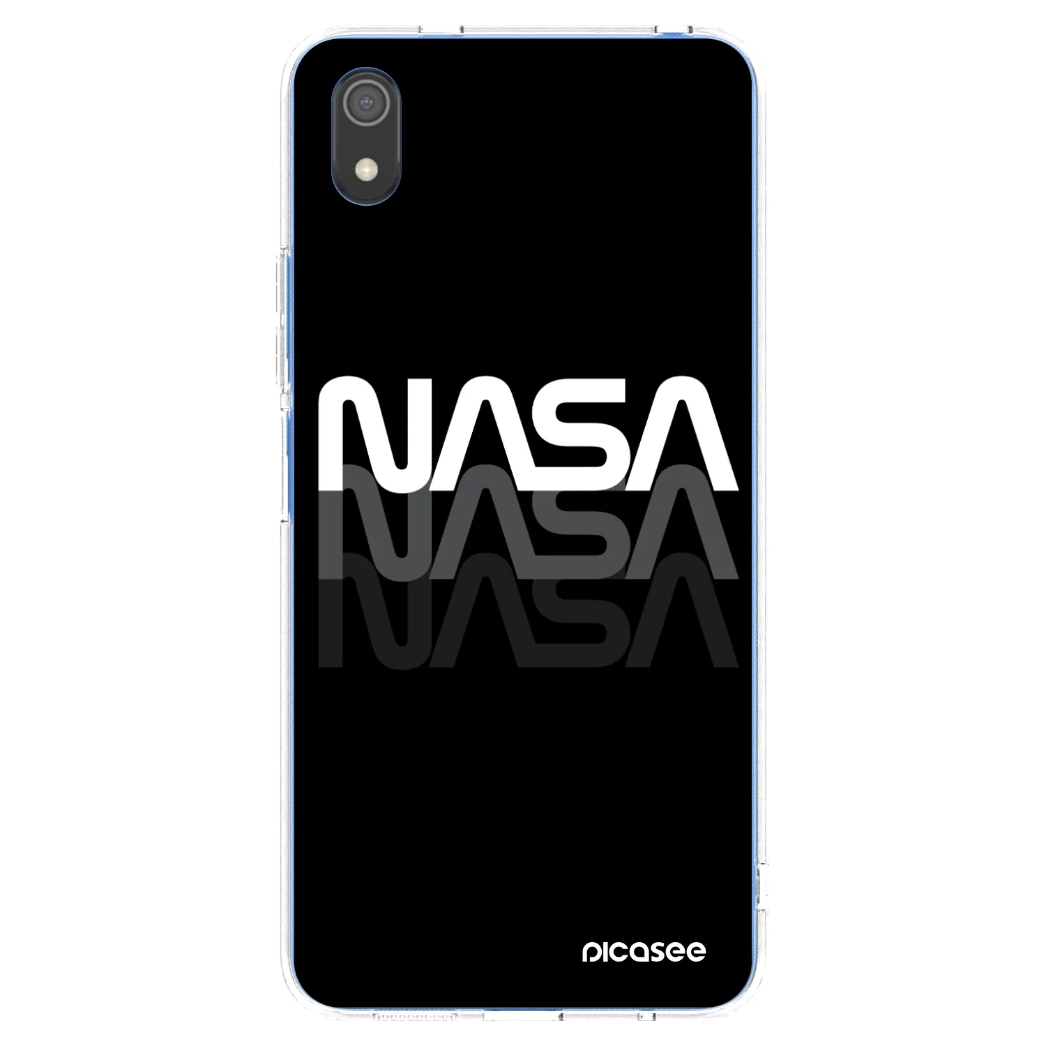Picasee husă transparentă din silicon pentru Xiaomi Redmi 7A - NASA Triple
