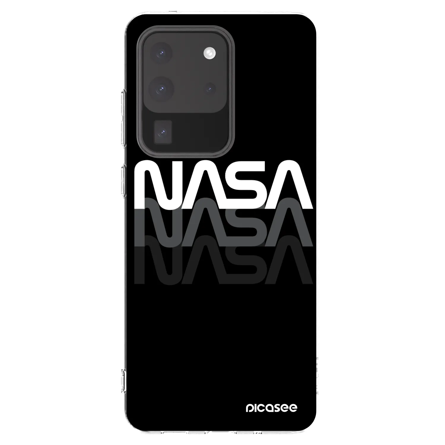 Picasee husă transparentă din silicon pentru Samsung Galaxy S20 Ultra 5G G988F - NASA Triple