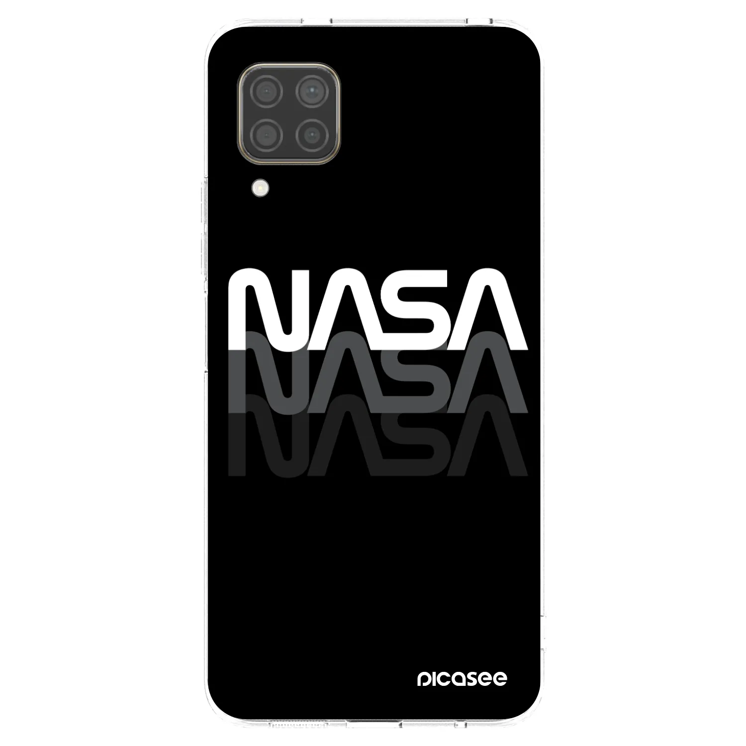 Picasee husă transparentă din silicon pentru Huawei P40 Lite - NASA Triple