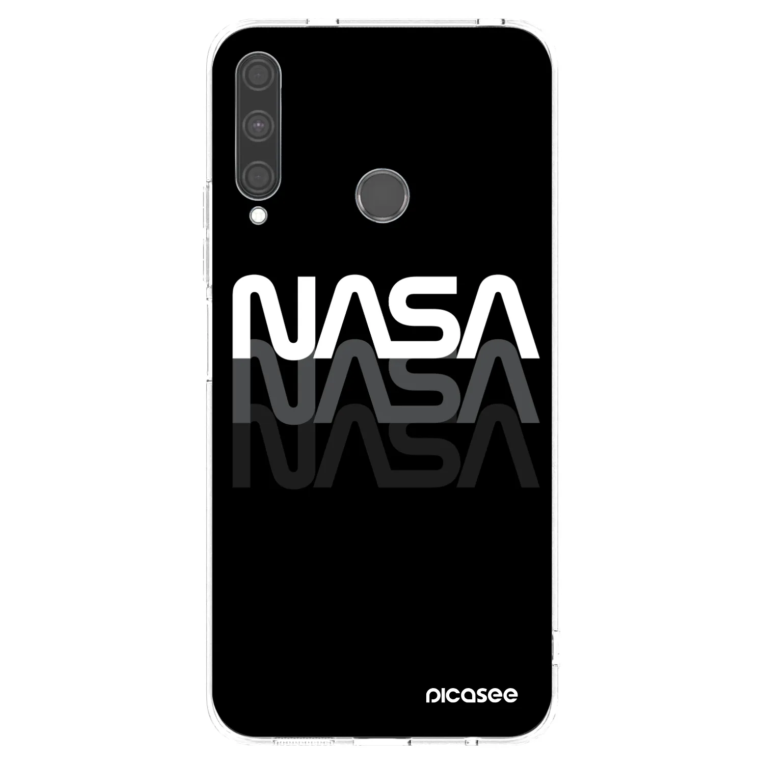 Picasee husă transparentă din silicon pentru Huawei P40 Lite E - NASA Triple