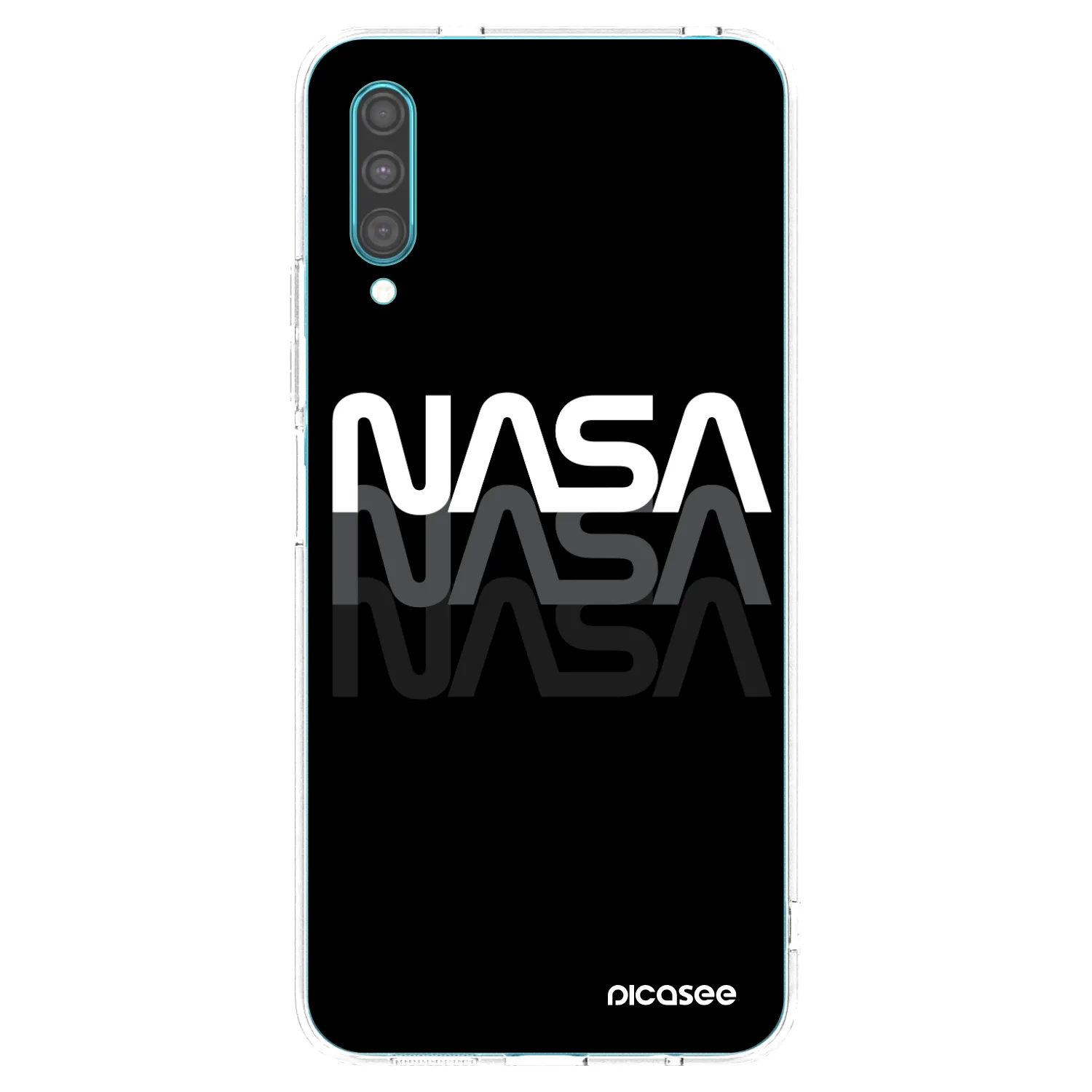 Picasee husă transparentă din silicon pentru Samsung Galaxy A30s A307F - NASA Triple