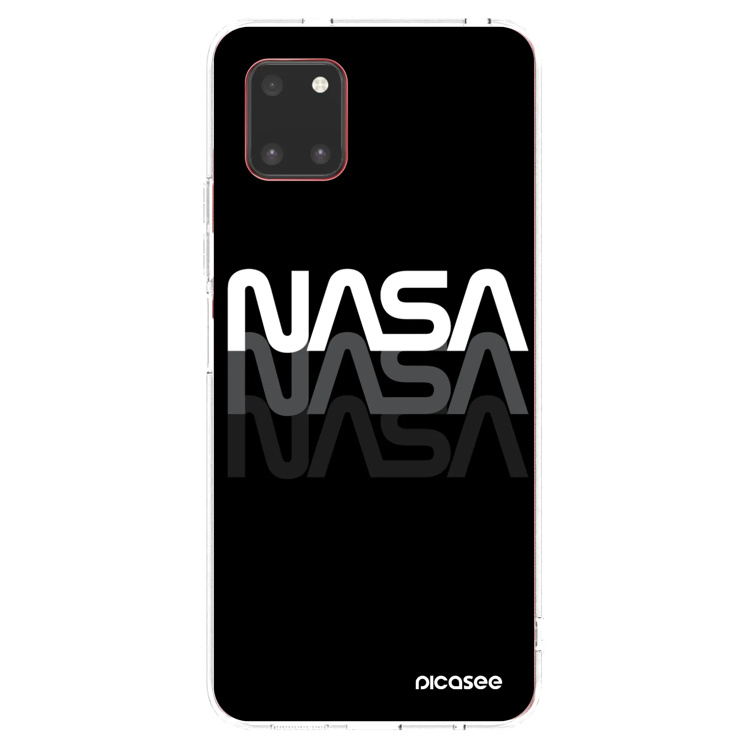 Picasee husă transparentă din silicon pentru Samsung Galaxy Note 10 Lite N770F - NASA Triple