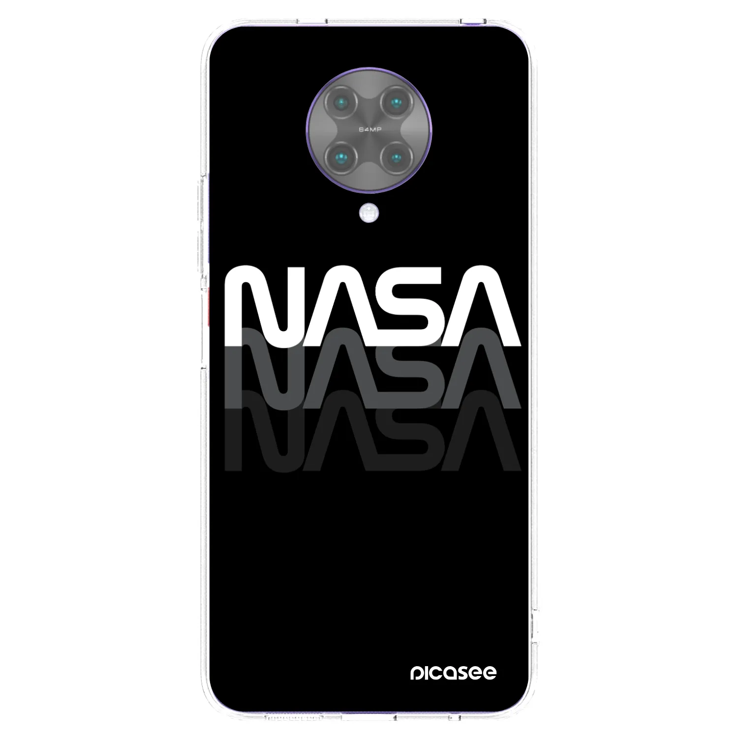 Picasee husă transparentă din silicon pentru Xiaomi Poco F2 Pro - NASA Triple