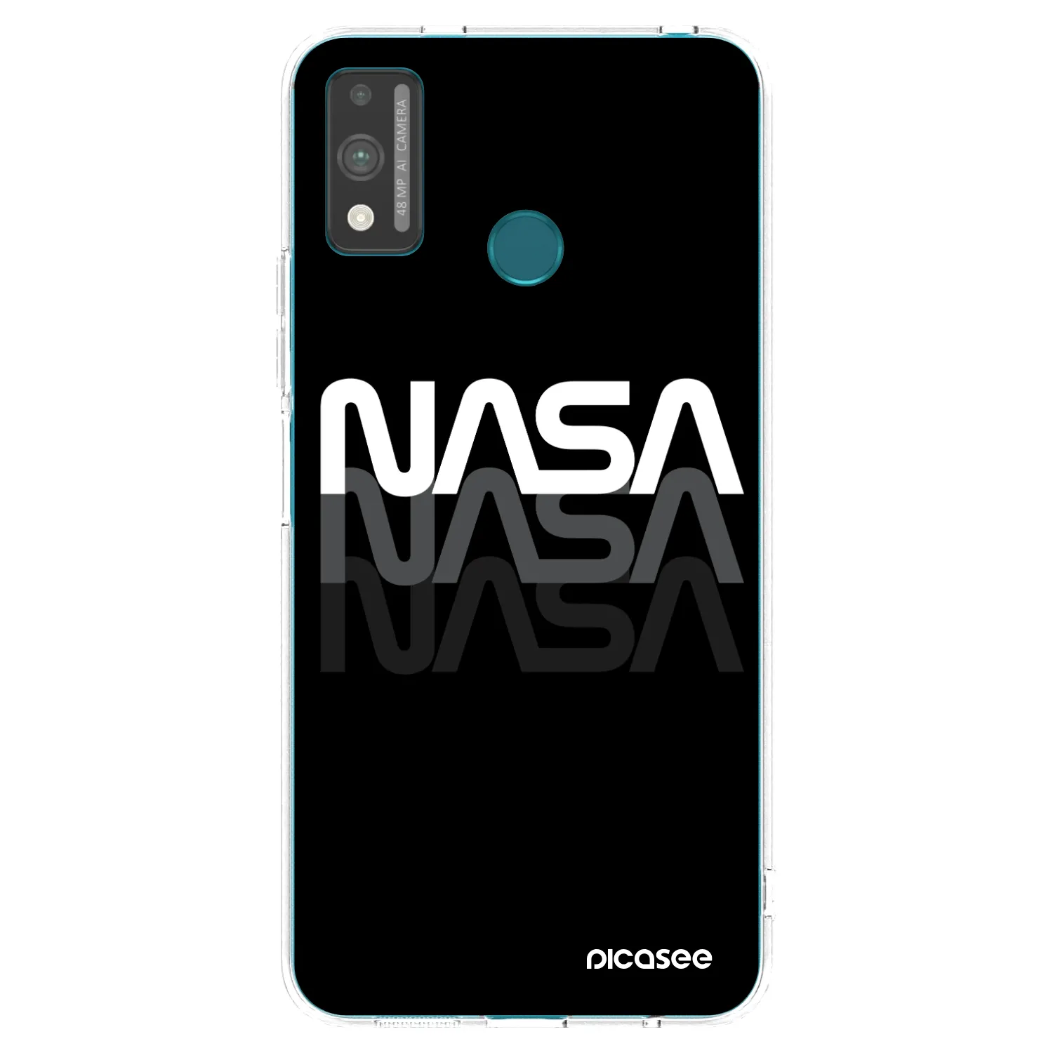 Picasee husă transparentă din silicon pentru Honor 9X Lite - NASA Triple