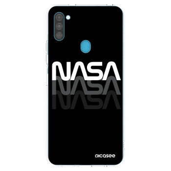 Picasee husă transparentă din silicon pentru Samsung Galaxy M11 - NASA Triple