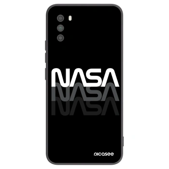 Picasee husă neagră din silicon pentru Xiaomi Poco M3 - NASA Triple