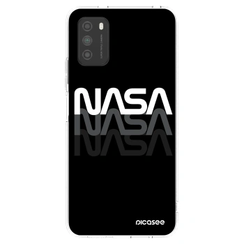 Picasee husă transparentă din silicon pentru Xiaomi Poco M3 - NASA Triple