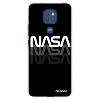 Picasee husă transparentă din silicon pentru Motorola Moto G9 Play - NASA Triple
