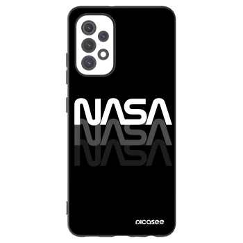 Picasee husă neagră din silicon pentru Samsung Galaxy A32 5G A326B - NASA Triple