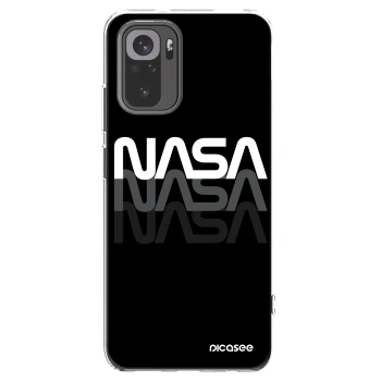 Picasee husă transparentă din silicon pentru Xiaomi Redmi Note 10S - NASA Triple