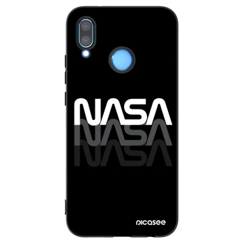 Picasee husă neagră din silicon pentru Huawei P20 Lite - NASA Triple