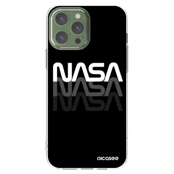Picasee husă transparentă din silicon pentru Apple iPhone 13 Pro Max - NASA Triple