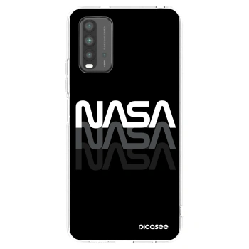 Picasee husă neagră din silicon pentru Xiaomi Redmi 9T - NASA Triple