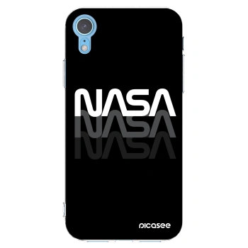 Picasee husă transparentă din silicon pentru Apple iPhone XR - NASA Triple